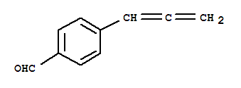 Benzaldehyde, 4-(1,2-propadienyl)-(9ci) Structure,709665-46-3Structure