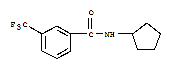 (9ci)-n-环戊基-3-(三氟甲基)-苯甲酰胺结构式_710310-44-4结构式