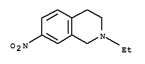 2-Ethyl-7-nitro-1,2,3,4-tetrahydroisoquinoline Structure,711601-13-7Structure