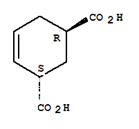 4-Cyclohexene-1,3-dicarboxylic acid, trans-(9ci) Structure,71195-33-0Structure