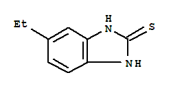 2H-benzimidazole-2-thione,5-ethyl-1,3-dihydro-(9ci) Structure,71216-21-2Structure