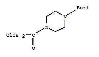 (9ci)-1-(氯乙酰基)-4-(2-甲基丙基)-哌嗪结构式_713522-75-9结构式