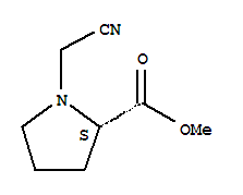 L-proline, 1-(cyanomethyl)-, methyl ester (9ci) Structure,713540-68-2Structure