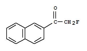 (9ci)-2-氟-1-(2-萘)-乙酮结构式_71365-99-6结构式