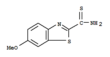 2-Benzothiazolecarbothioamide,6-methoxy-(9ci) Structure,71368-35-9Structure