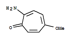 2,4,6-Cycloheptatrien-1-one, 2-amino-5-methoxy-(9ci) Structure,714216-15-6Structure