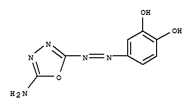 1,2-Benzenediol, 4-[(5-amino-1,3,4-oxadiazol-2-yl)azo]-(9ci) Structure,714952-17-7Structure