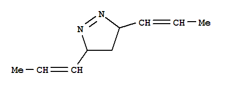 3H-pyrazole, 4,5-dihydro-3,5-di-1-propenyl-(9ci) Structure,71634-14-5Structure