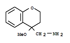 2H-1-benzopyran-4-methanamine,3,4-dihydro-4-methoxy-(9ci) Structure,717089-70-8Structure