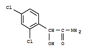 Benzeneacetamide, 2,4-dichloro--alpha--hydroxy- Structure,71715-65-6Structure