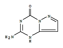 Pyrazolo[1,5-a]-1,3,5-triazin-4(1h)-one, 2-amino-(9ci) Structure,71774-63-5Structure