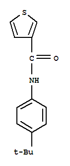 3-Thiophenecarboxamide,n-[4-(1,1-dimethylethyl)phenyl]-(9ci) Structure,717827-11-7Structure