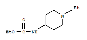 (9ci)-(1-乙基-4-哌啶基)-氨基甲酸乙酯结构式_717858-38-3结构式