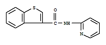 (9ci)-n-2-吡啶-苯并[b]噻吩-3-羧酰胺结构式_717859-48-8结构式