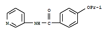 Benzamide, 4-(1-methylethoxy)-n-3-pyridinyl-(9ci) Structure,717871-24-4Structure