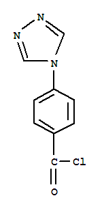 Benzoyl chloride, 4-(4h-1,2,4-triazol-4-yl)-(9ci) Structure,717871-76-6Structure