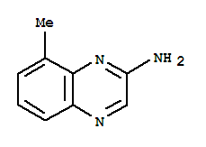 (5CI)-2-氨基-8-甲基喹噁啉结构式_718615-02-2结构式