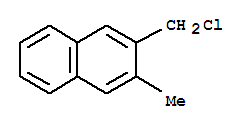 Naphthalene, 2-(chloromethyl)-3-methyl-(9ci) Structure,71862-17-4Structure