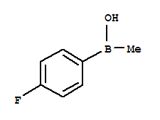 (9ci)-(4-氟苯基)甲基-硼酸结构式_718642-15-0结构式
