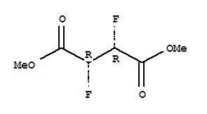 (2r,3r)-rel-(9ci)-2,3-二氟-丁二酸二甲酯结构式_71974-84-0结构式