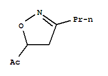 Ethanone, 1-(4,5-dihydro-3-propyl-5-isoxazolyl)-(9ci) Structure,72128-82-6Structure