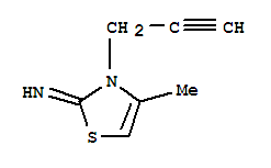 2(3H)-thiazolimine,4-methyl-3-(2-propynyl)-(9ci) Structure,721386-24-9Structure