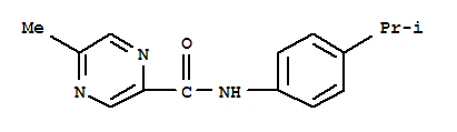 Pyrazinecarboxamide, 5-methyl-n-[4-(1-methylethyl)phenyl]-(9ci) Structure,721426-27-3Structure