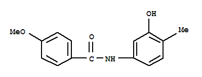 Benzamide, n-(3-hydroxy-4-methylphenyl)-4-methoxy-(9ci) Structure,723257-49-6Structure