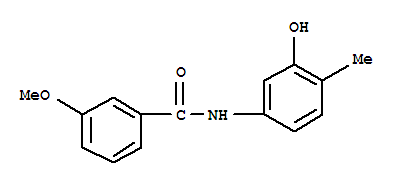 Benzamide, n-(3-hydroxy-4-methylphenyl)-3-methoxy-(9ci) Structure,723261-30-1Structure