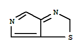 2H-吡咯并[3,4-d]噻唑 (9ci)结构式_72332-80-0结构式