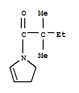 (9ci)-1-(2,2-二甲基-1-氧代丁基)-2,3-二氢-1H-吡咯结构式_724433-95-8结构式