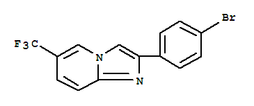 2-(4-Bromo-phenyl)-6-trifluoromethyl-imidazo[1,2-a]pyridine Structure,724742-88-5Structure