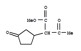 Cyclopentaneacetic acid,-alpha--acetyl-3-oxo-, methyl ester (9ci)Structure,724774-84-9Structure Cyclopentaneacetic acid,-alpha--acetyl-3-oxo-, methyl ester (9ci) Structure,724774-84-9Structure