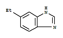 (9ci)-5-乙基-1H-苯并咪唑结构式_72572-18-0结构式