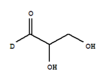 2,3-Dihydroxy-propanal-1-13c-1-d Structure,72599-69-0Structure