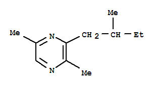 (9CI)-2,5-二甲基-3-(2-甲基丁基)-吡嗪结构式_72668-36-1结构式