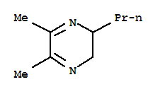 (9CI)-2,3-二氢-5,6-二甲基-2-丙基-吡嗪结构式_72671-98-8结构式