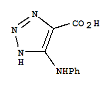 1H-1,2,3-triazole-4-carboxylicacid,5-(phenylamino)-(9ci) Structure,72693-60-8Structure