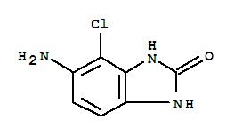 2H-benzimidazol-2-one,5-amino-4-chloro-1,3-dihydro-(9ci) Structure,72735-26-3Structure