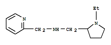 (9ci)-n-[(1-乙基-2-吡咯烷)甲基]-2-吡啶甲胺结构式_727360-98-7结构式