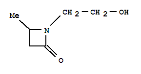 (9ci)-1-(2-羟基乙基)-4-甲基-2-氮杂啶酮结构式_727739-37-9结构式