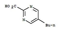 5-Butyl-2-pyrimidinecarboxylic acid Structure,72790-09-1Structure