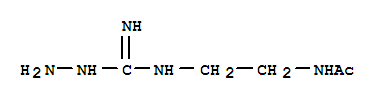 (9ci)-n-[2-[(肼基亚氨基甲基)氨基]乙基]-乙酰胺结构式_727972-45-4结构式