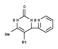 (9ci)-5-乙基-3,4-二氢-6-甲基-4-(2-吡啶)-2(1H)-嘧啶酮结构式_728004-26-0结构式