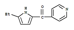 Methanone, (5-ethyl-1h-pyrrol-2-yl)-4-pyridinyl-(9ci) Structure,728010-87-5Structure