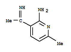 (9ci)-3-(1-亚氨基乙基)-6-甲基-2-吡啶胺结构式_728023-99-2结构式