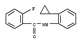 Benzamide, n-(2-cyclopropylphenyl)-2-fluoro-(9ci) Structure,728030-86-2Structure