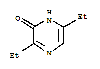 2(1H)-pyrazinone,3,6-diethyl-(9ci) Structure,72876-11-0Structure