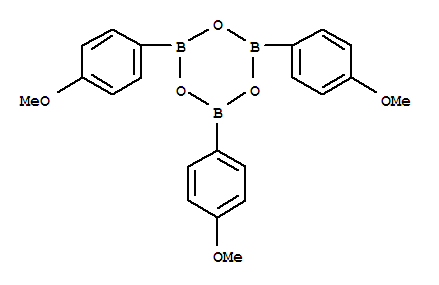 2,4,6-Tris(4-methoxyphenyl)-boroxin Structure,7294-51-1Structure