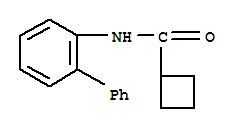 (9ci)-n-[1,1-联苯]-2-基-环丁烷羧酰胺结构式_729570-83-6结构式